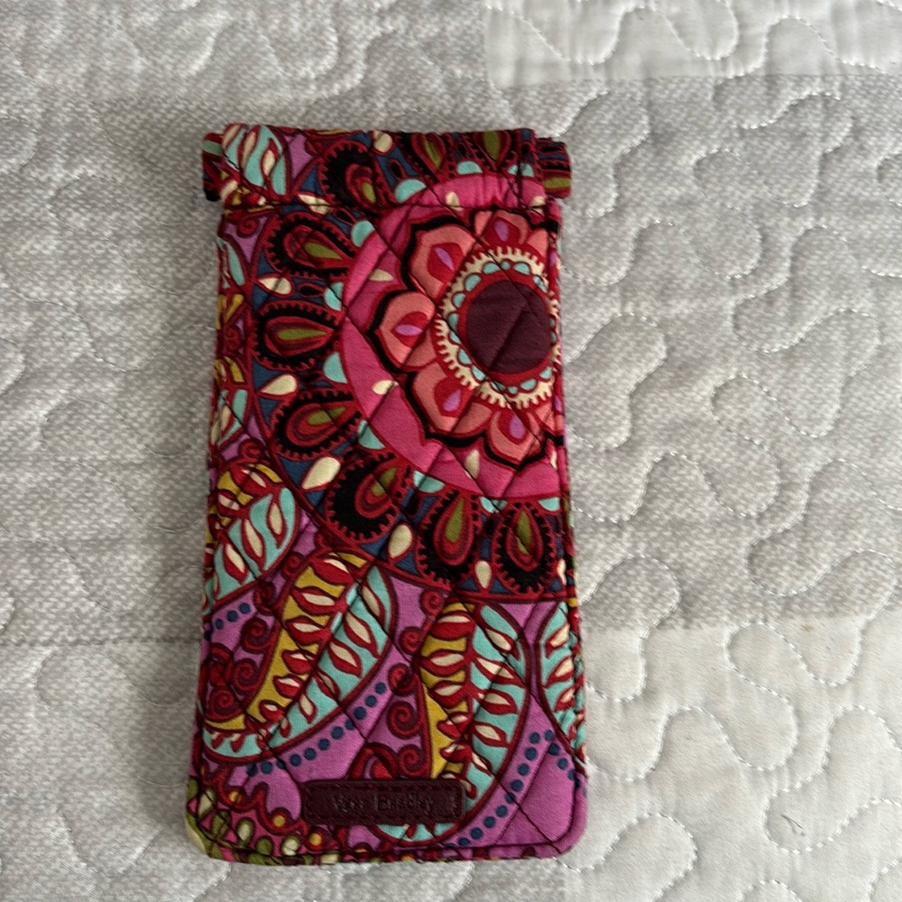 Vera Bradley glass case